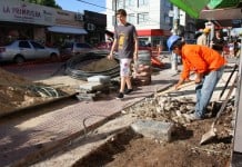 Más de 200 frentistas de San Martín ya repararon sus veredas