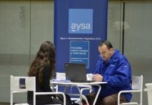 Los vecinos pueden tramitar la Tarifa Social de AySA en el hall del Palacio Municipal