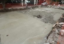 Nuevas obras de repavimentación en Villa Ballester