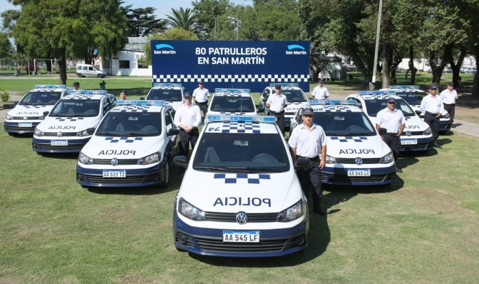 Ya son 80 los patrulleros municipales de San Martín