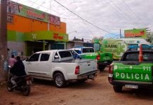 Dos hombres atacaron a balazos a la dueña de un supermercado chino de Pilar