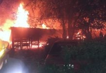 Voraz incendio en un predio lindero a un hipermercado en Pilar incendio-barrio-la-pilarica-pilar