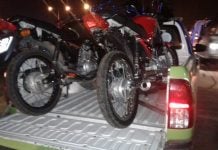 Incautaron 16 vehículos por picadas en Panamericana