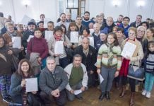 50 familias de Pilar firmaron la escritura de sus viviendas entrega-escrituras-pilar-2