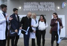 Ducoté inauguró la primera etapa del Hospital Neonatal Nuestra Señora del Pilar