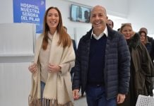 Vidal, Carrió y Ducoté visitaron las obras del Hospital Materno Neonatal de Pilar vidal-ducote-carrio-materno