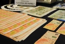 Operativo "La Casa de Papel" en Pilar: Desbaratan una banda que falsificaba billetes