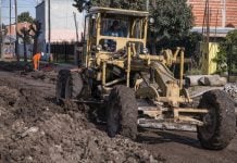Se realizan nuevas obras de asfalto en Pilar