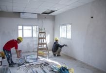 Continúa la obra en el Centro de Salud de Tres Barrios en Pilar