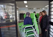 Nuevo mobiliario para 20 aulas de escuelas de Pilar