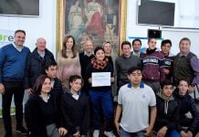 Vidal estuvo en Pilar junto a Ducoté y entregó impresoras 3D a escuelas de la Provincia