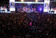Con Los Palmeras, siguen las Fiestas Patronales de Pilar