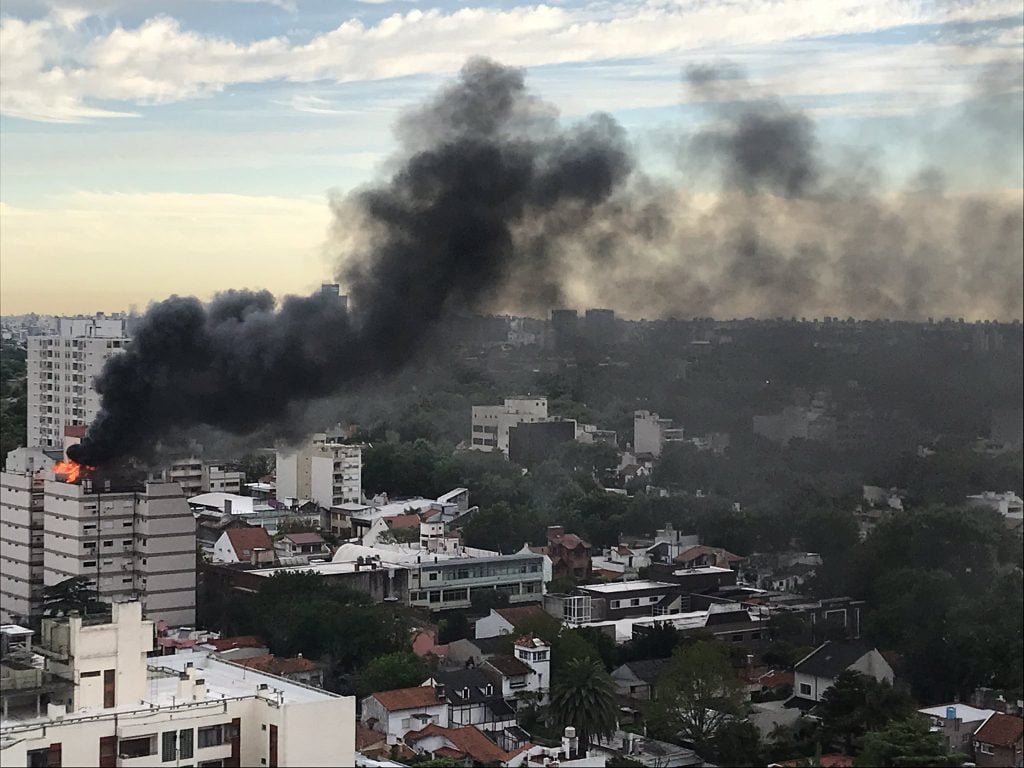 Incendio Vicente Lopez 1