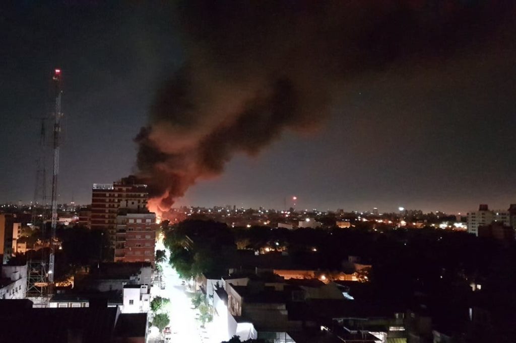 Incendio Fabrica San Martin 2