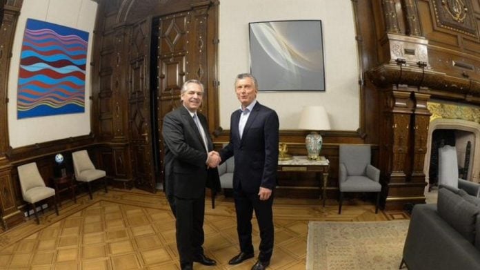 Macri Alberto Fernandez Casa Rosada