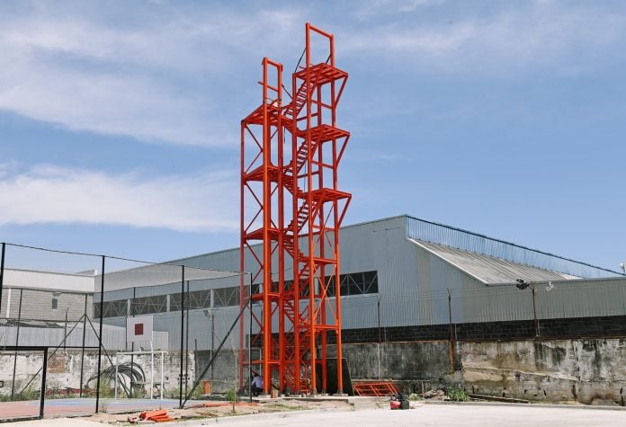 torre entrenamiento bomberos SF