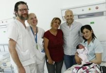 Nació la primera beba en el Hospital Neonatal Nuestra Señora del Pilar Primera Bebe Meternidad (2)