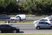 Tres heridos tras un choque múltiple en la autopista Panamericana a la altura de Pilar Accidente Panamericana Pilar