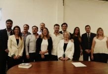 Achával presentó a su gabinete: "Son gente de fuerte compromiso político y social" Gabiente Achaval