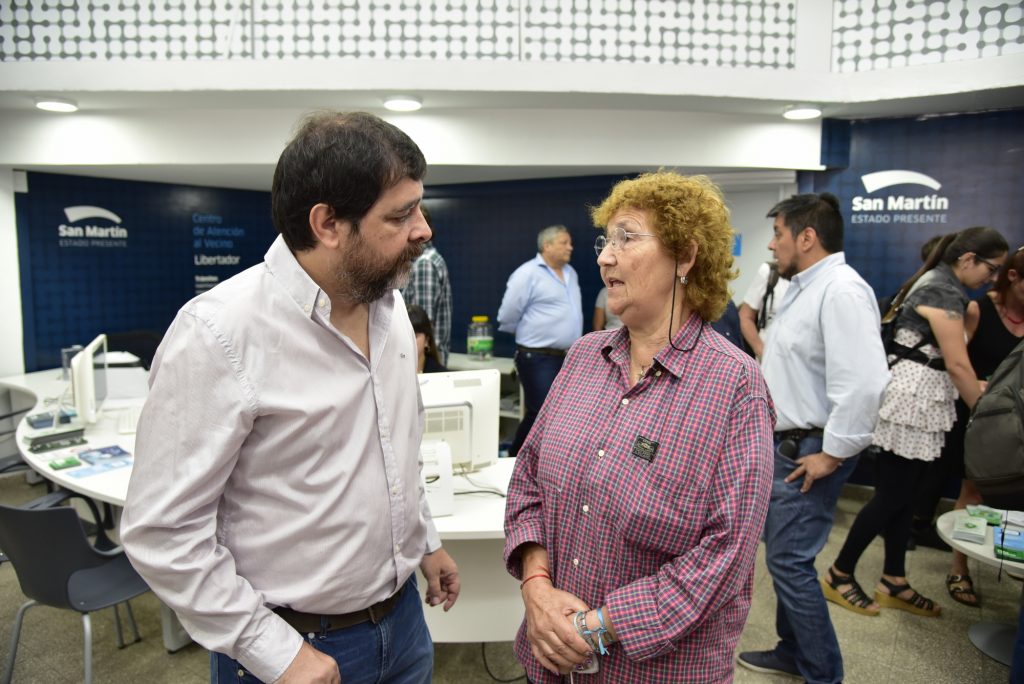 Moreira Inauguró Un Nuevo Centro De Atención Al Vecino En Barrio Libertador