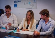 Malena Galmarini firmó un convenio para hacer obras de agua y cloacas en Pilar y San Fernando Whatsapp Image 2020 01 14 At 12.22.51 Pm