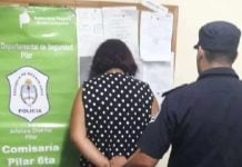 Detuvieron a una mujer acusada de matar de una puñalada a su ex pareja en Pilar Detenido Pilar Apuñalar Esposo