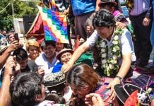 Evo Morales estuvo en Pilar junto a Federico Achával y la comunidad boliviana Evo Morales Pilar 1