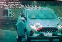 Multas en Panamericana: Manejaban por Pilar a más de 160 kilómetros por hora y tendrán que pagar $10 mil Multas Pilar