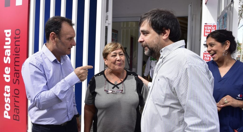 El Intendente Fernando Moreira Participó De La Reapertura Del Centro De Salud De Barrio Sarmiento.