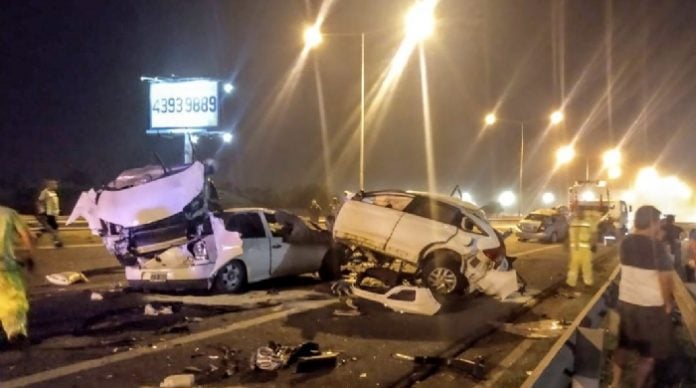 Choque Panamericana Heridos