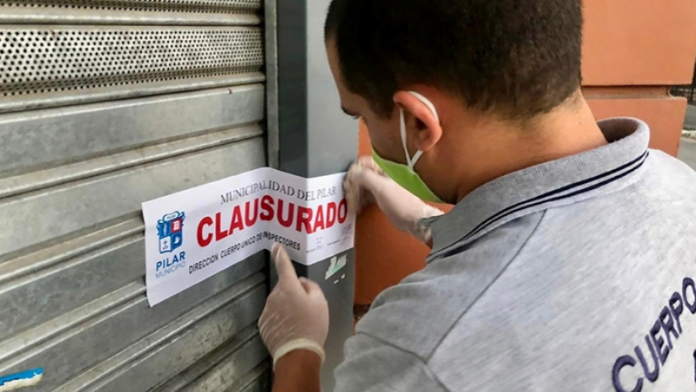 Coppel Pilar Clausurado Coronavirus