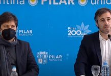 Kicillof y Achával inauguraron el hospital "Presidente Derqui" de Pilar que servirá para internar pacientes con Covid Inauguracion Hospital Derqui Pilar