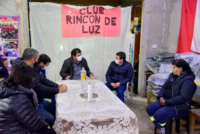 Fernando Moreira Recibió A Daniel Arroyo En San Martín.