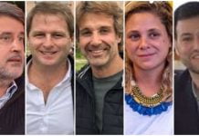 Prat Gay dará una charla virtual junto a referentes de Juntos por el Cambio de zona norte Collage Charla Zoom Prat Gay