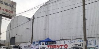 Trento Vidrios Protesta Sueldos Panamericana