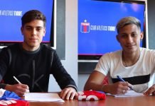 Kestler y Bustamante firmaron sus primeros contratos con Tigre kestler bustamante