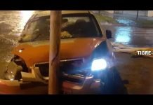 Tras una persecución y un choque, detienen a una banda acusada de robar en Tigre Unnamed (21)