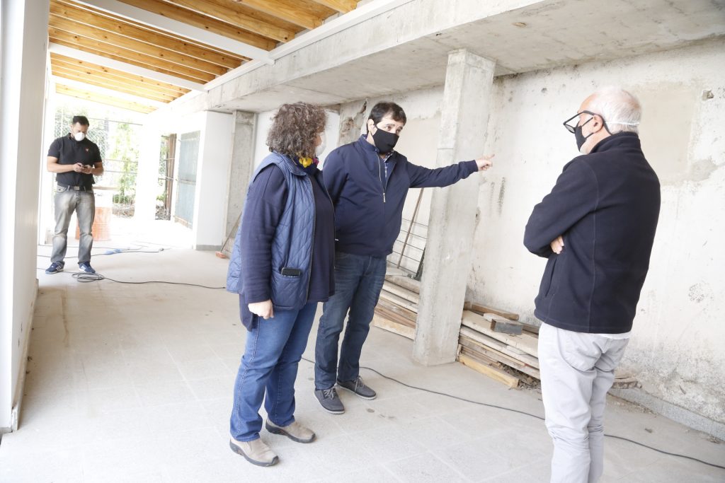 Avanzan Las Obras Del Nuevo Hogar Municipal Evita.