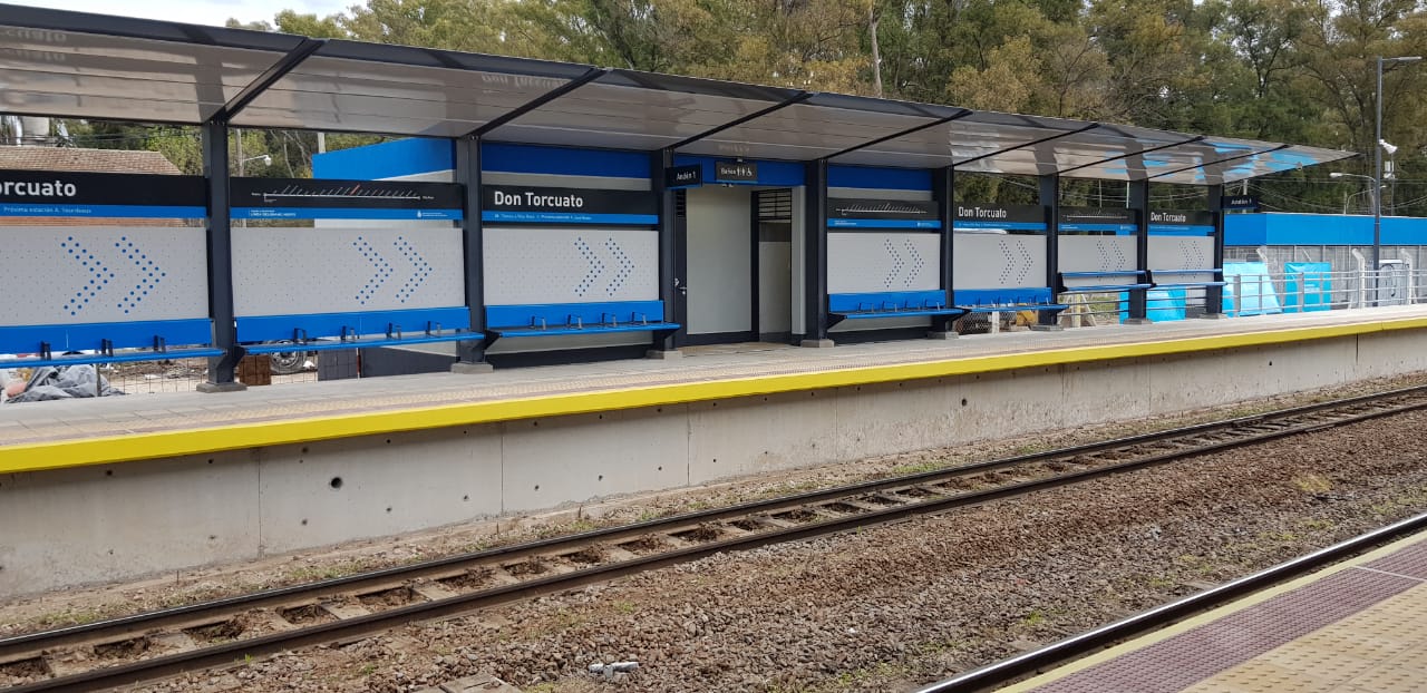 Reabrió la renovada estación Don Torcuato del Belgrano Norte | Que Pasa Web  - Diario digital de Zona Norte