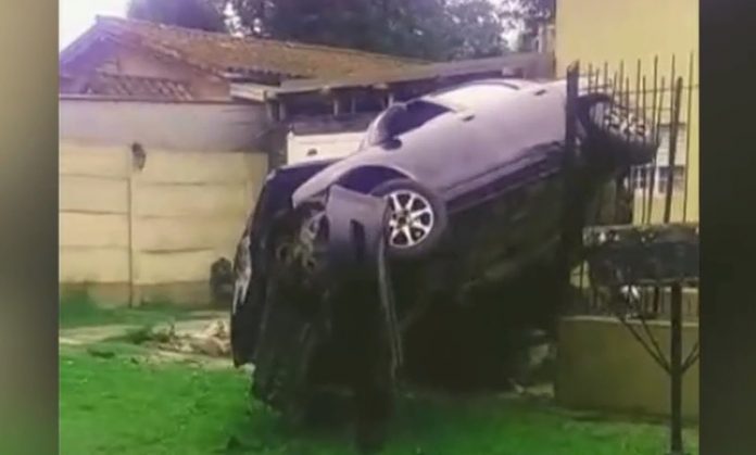 Nenes Auto Choque Vuelco Malvinas Argentinas