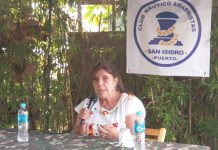 Teresa Garcia Puerto Amarristas Club San Isidro