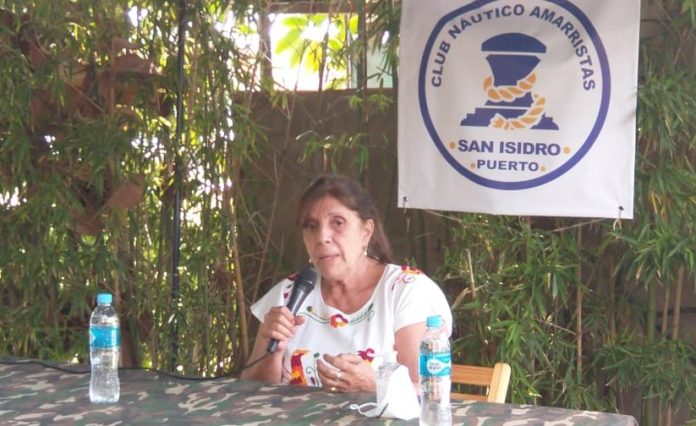 Teresa Garcia Puerto Amarristas Club San Isidro