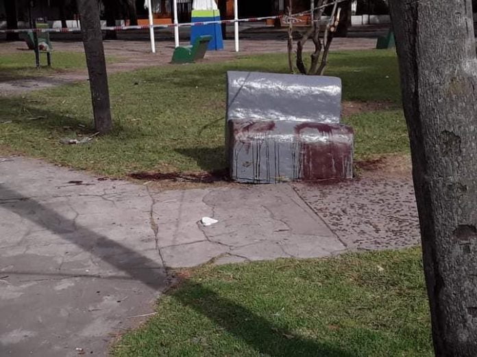 Degollaron a un hombre plaza barrio el sol