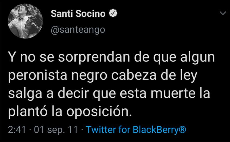 Socino Tweet