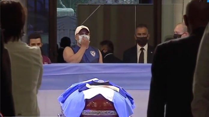Velatorio Maradona