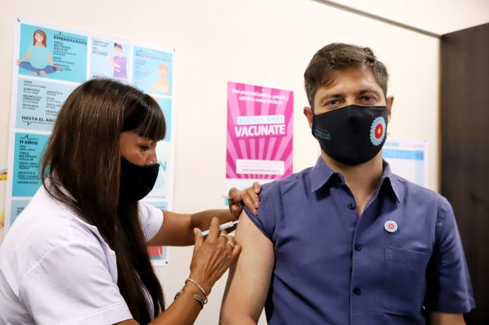 kicillof vacuna coronavirus