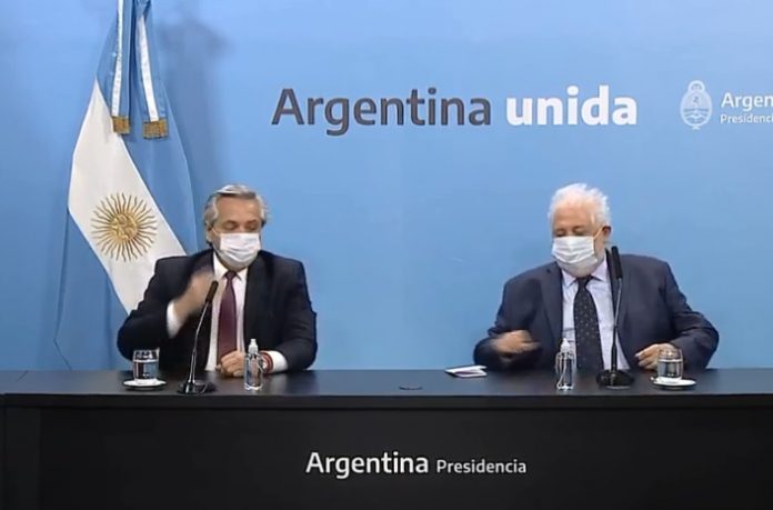 Anuncio Vacunas Alberto Fernandez