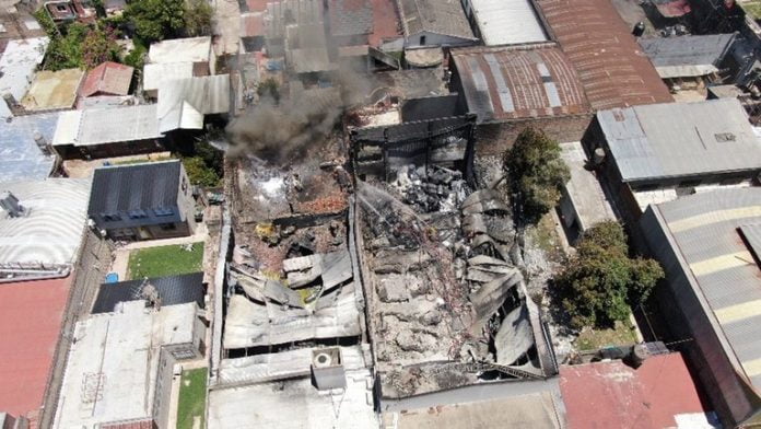 Foto Telam Incendio