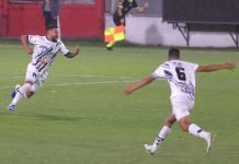 Deportivo Merlo venció a Dock Sud y ascendió a la Primera B merlo-ascenso-Mauro Pajon Festeja