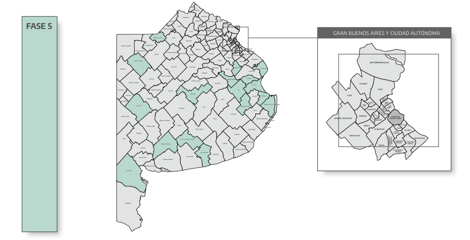 Municipios Fase 5